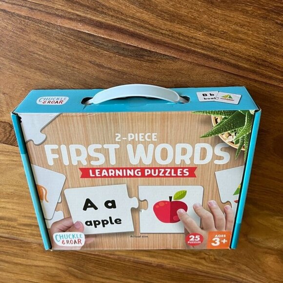 Chuckle & Roar 2-Piece First Words Learning Puzzles - Picture 3 of 11